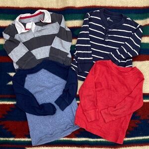 3T boys long sleeve tee bundle